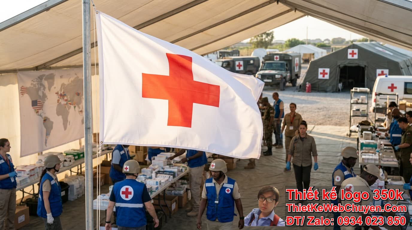 Ai được phép sử dụng logo chữ thập đỏ và nguyên tắc sử dụng?