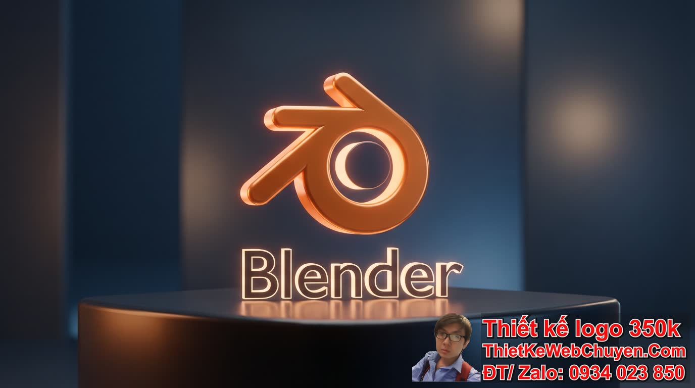 blender logo đã phát triển như thế nào qua thời gian?