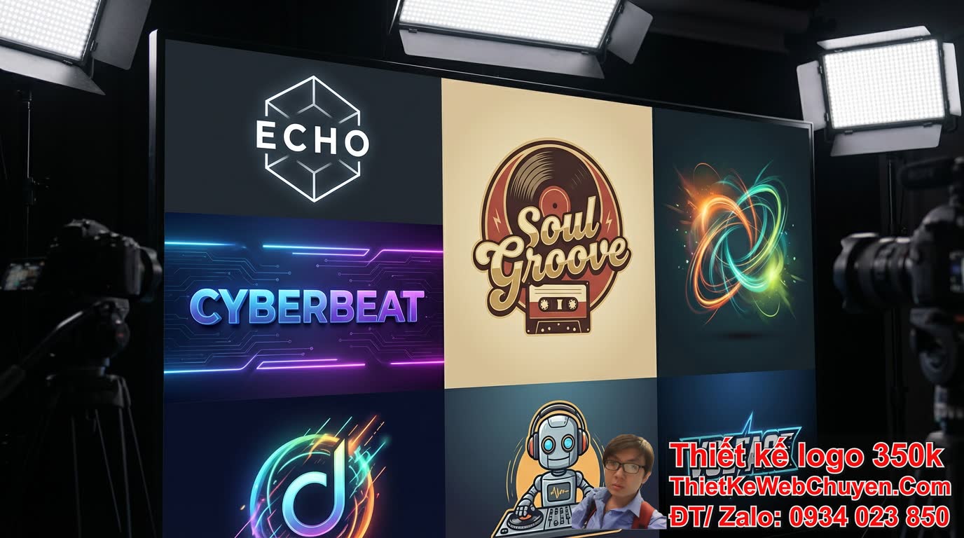 Các phong cách thiết kế logo dj phổ biến hiện nay?