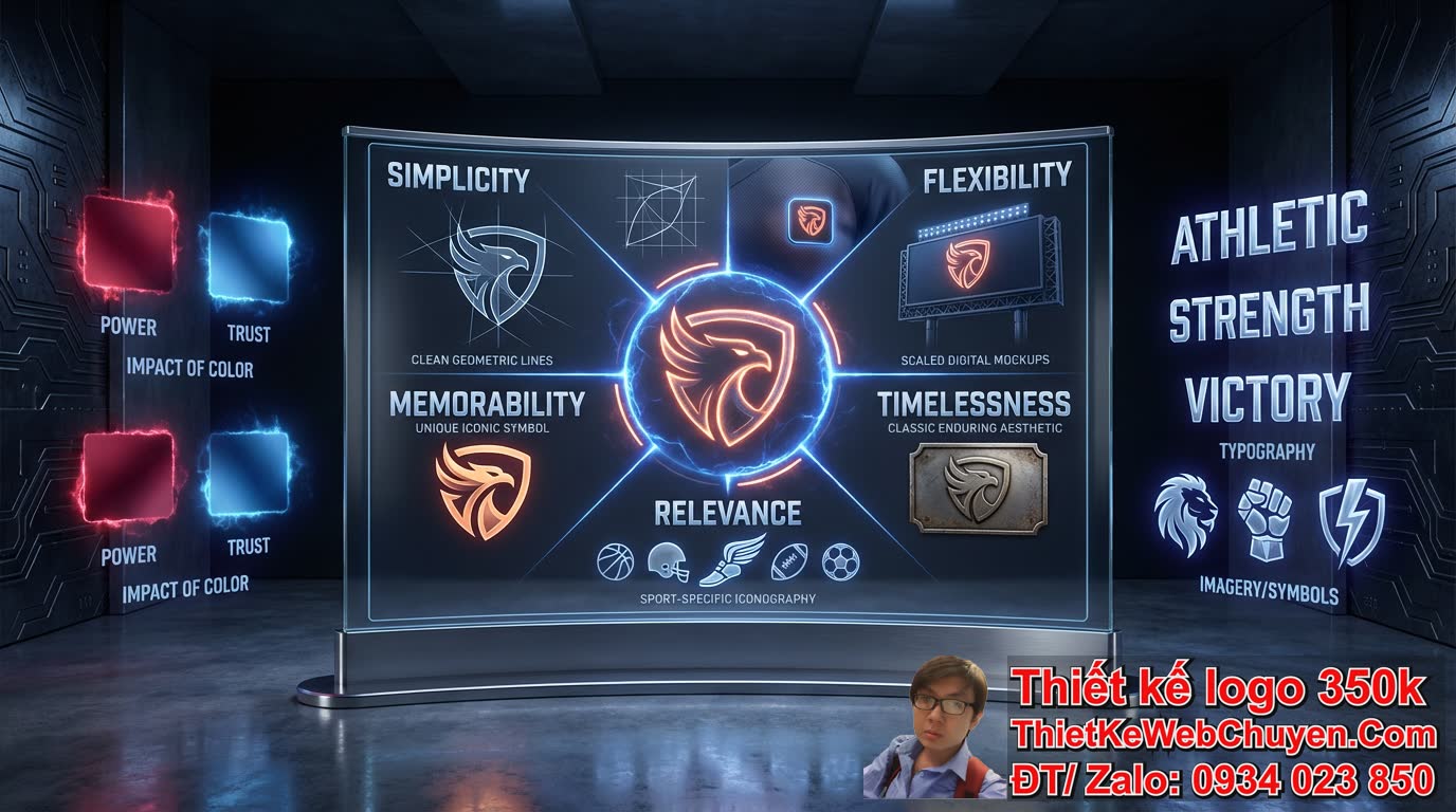 Các yếu tố cốt lõi tạo nên một logo sport ấn tượng là gì?