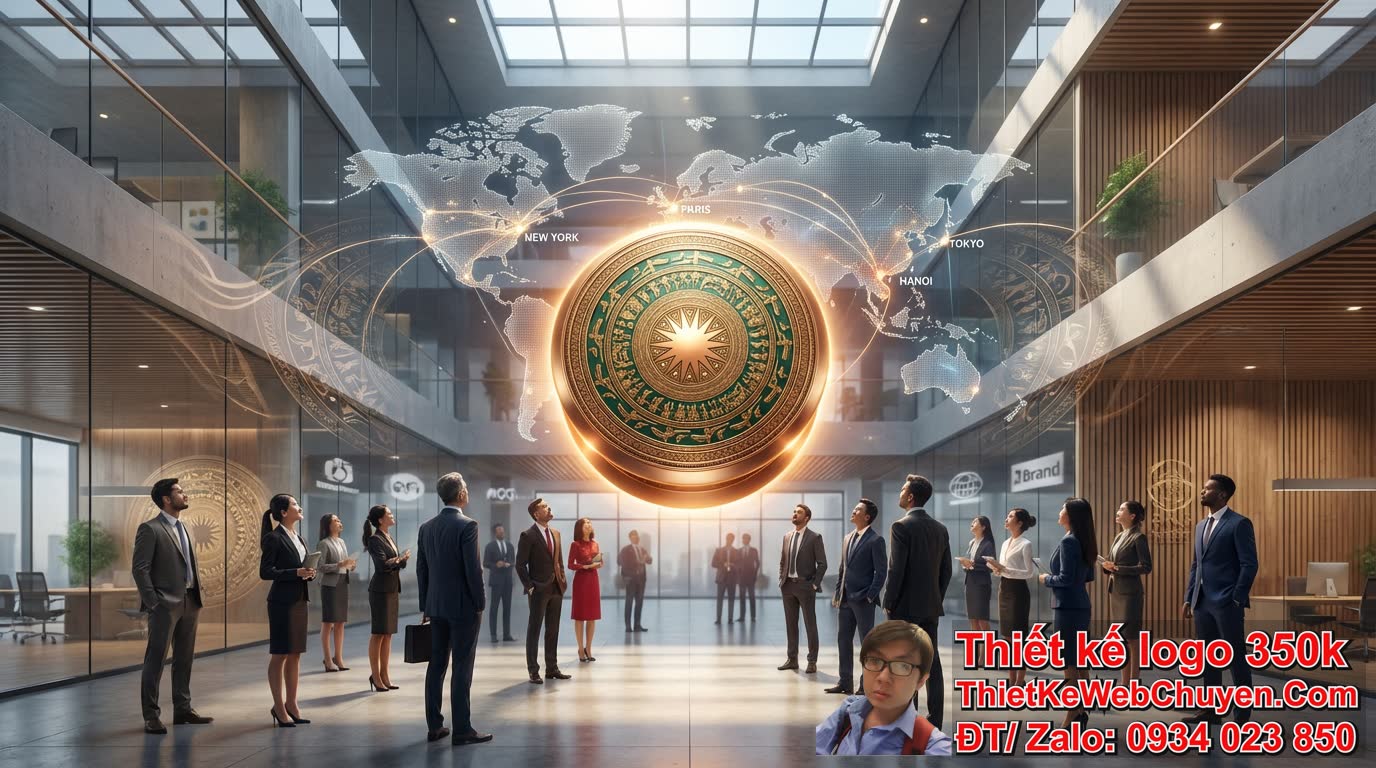 Lợi ích vượt trội khi doanh nghiệp sử dụng logo trống đồng là gì?